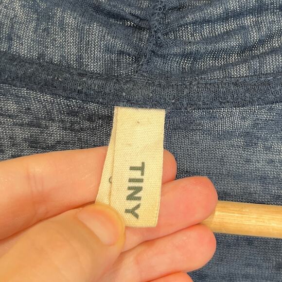 TINY Anthropologie Stratigraphy Cardigan Open Front Tunic Slub Cableknit Size L - Picture 3 of 10